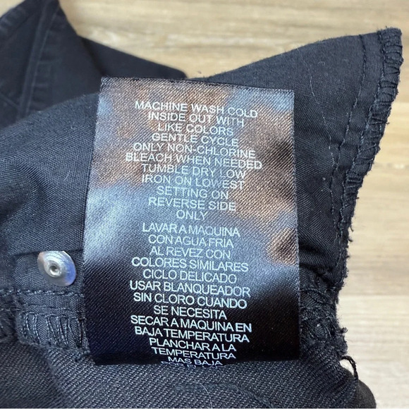 Wit & Wisdom pressed black denim skinny jeans, size 6 - Picture 9 of 9